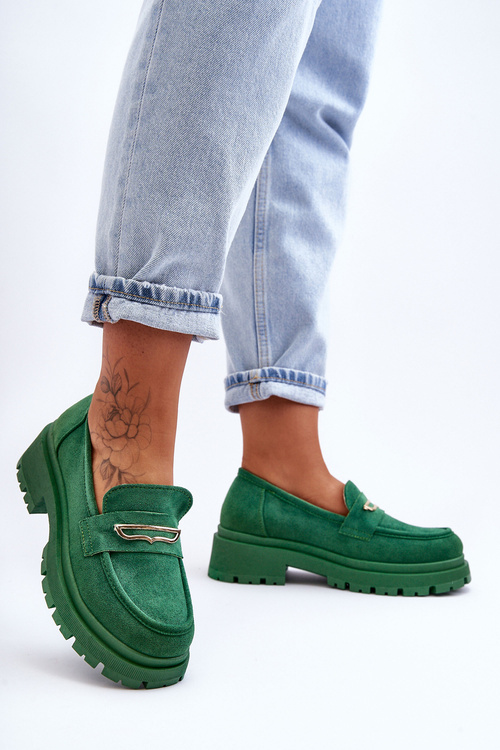 Ženské semišové čisté láska sloccasíny