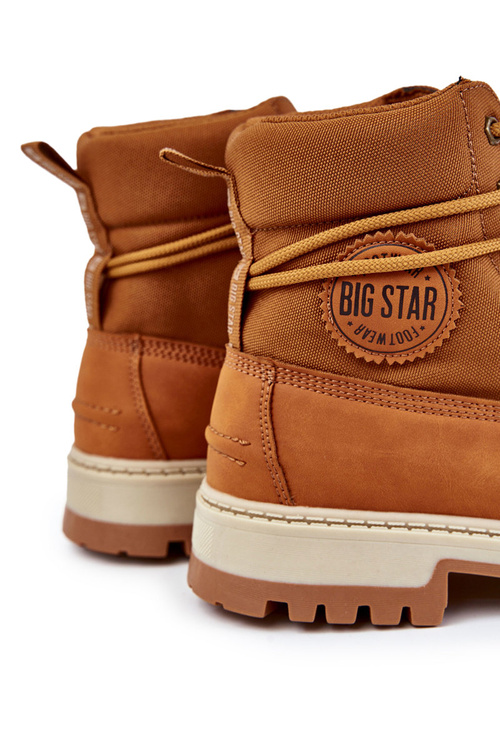 Pánska topánka Pamäť pena Veľká hviezda KK174203 Camel