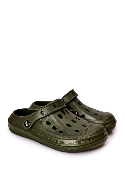 Pánské žabky Crocs Befado 154M004 Khaki