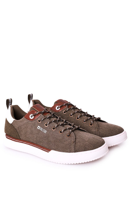 Pánska veľká hviezda HH174160 Khaki tenisky
