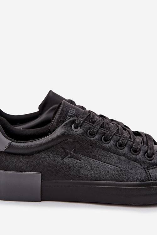 Pánske Eko Kožené Tenisky Big Star OO174019 Čierne