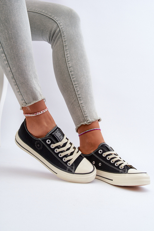 Nízke dámske tenisky Big Star NN274269 čierne