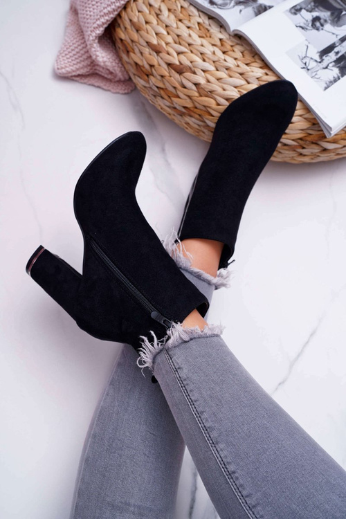 Black Domeno Dámske vysoké podpätky