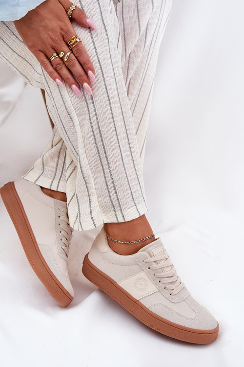 Dámské Tenisky Big Star RR274806 Béžové