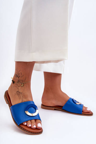 Dámské Křepelky s Ozdobou Modré Sherry