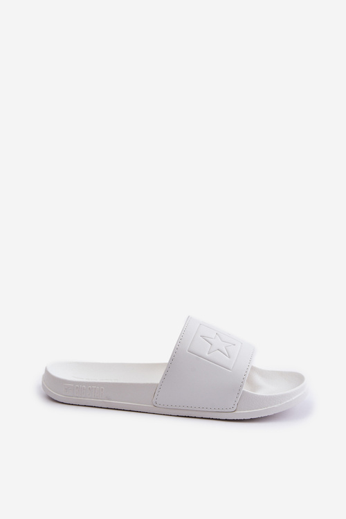 Pěnové Dámské Pantofle Big Star OO274042 Bílé