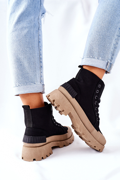 Dámsky čierny topánky