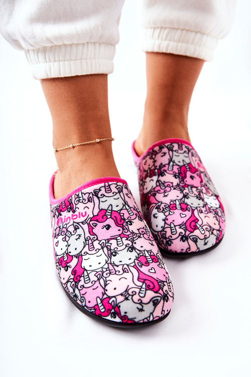 Papci flip -flops befado jednororn 155d201 ružový