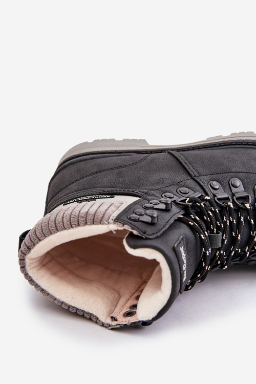 Zateplené Dámske Čižmy Lee Cooper Čierne LCJ-24-03-3043