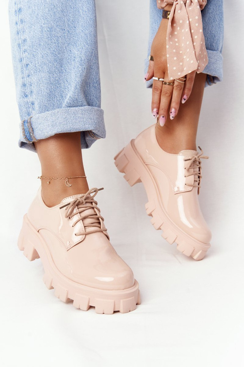 Dámske topánky Oxford na nahej platforme imogen