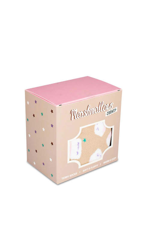 Teplé zimní ponožky Zooxy Terry Marshmallows