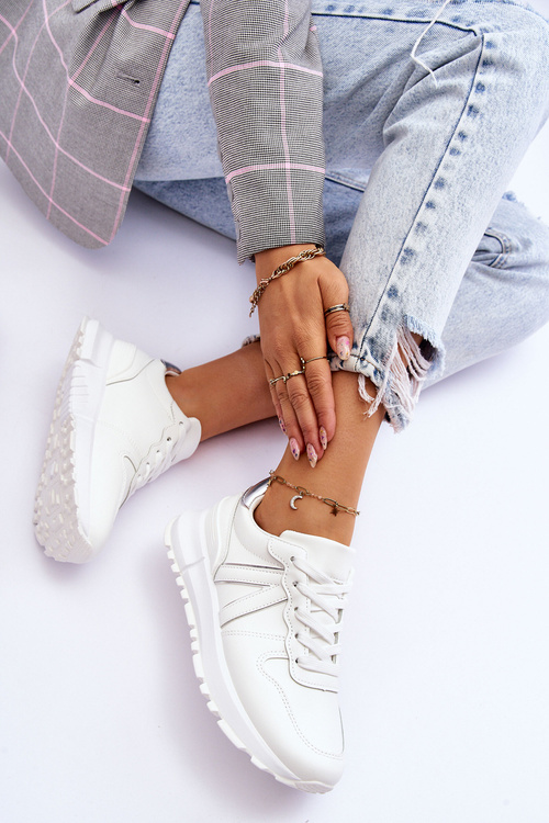 Dámské nízké sportovní boty bílé Elliot