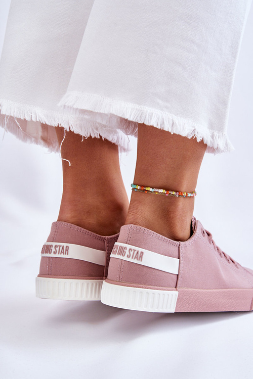 Dámské nízké tenisky Big Star LL274040 Růžové