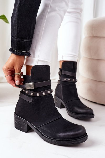 Izolované vysoké podpätky čierne effie