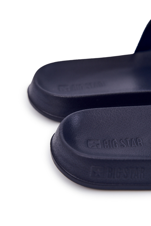 Pánské pantofle Big Star JJ174507 Námořnická modrá