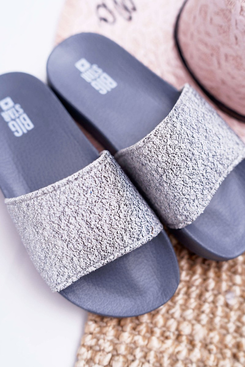 Dámské Nazouváky Big Star Brocade Šedé AA274A162