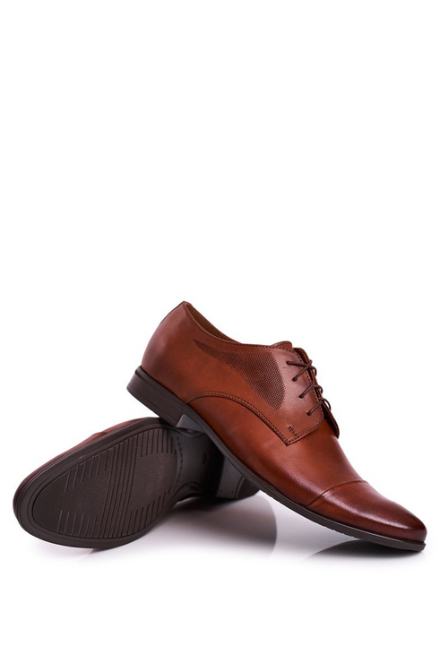 Pánske kožené topánky Bednarek 805 hnedá