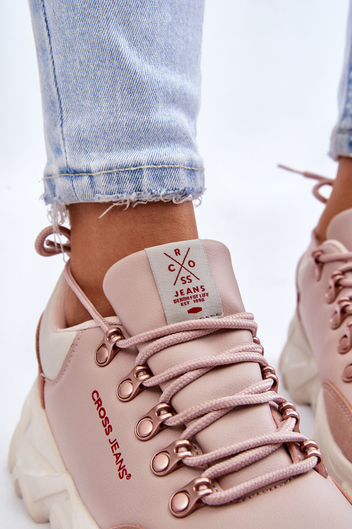 Dámske tenisky na krížových džínsoch KK2R4072C NADE