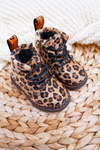 Dětské Boty Se Zipem Leopard Lilo