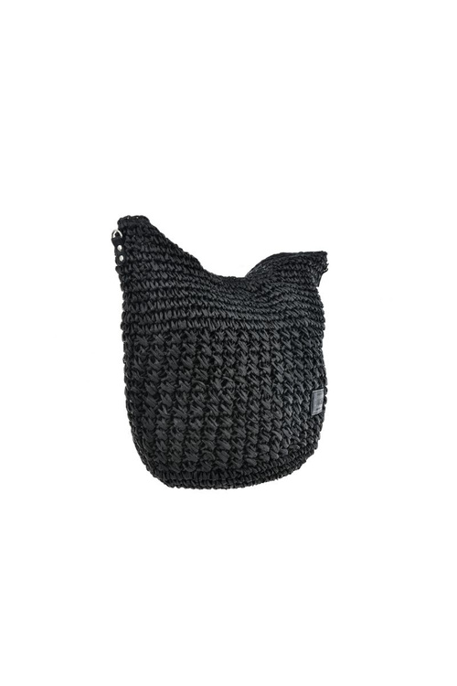 Kabelka Z Pletenky Big Star NN574110 Černá