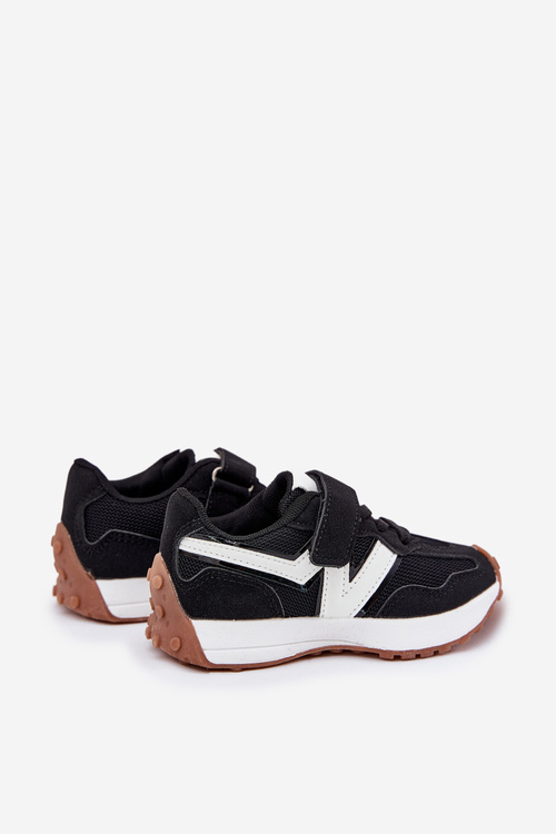 Detské Tenisky Na Suchý Zips Čierne Tezzu