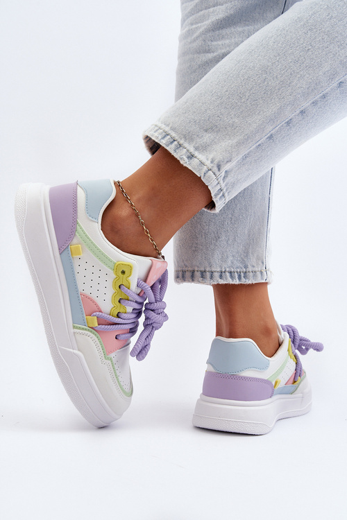 Dámske tenisky z eko kože v multibarvovom prevedení Avanalis