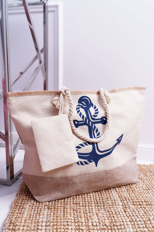 Plážová taška béžová