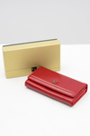 Veľká dámska červená peňaženka