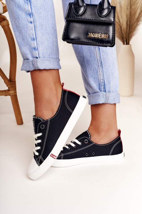 Dámské tenisky Big Star FF274085 černá-červená