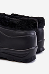 Pánské zateplené pěnové holínky do deště černé Tanyo
