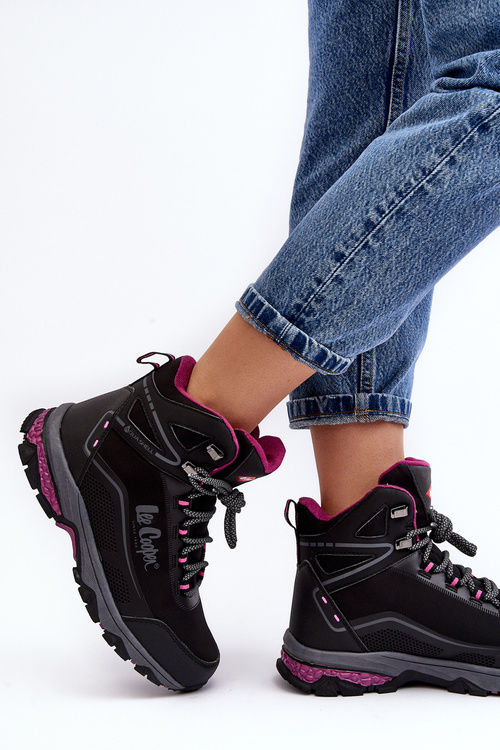 Dámské trekové boty Trapery Lee Cooper LCJ-23-01-2020L Černé