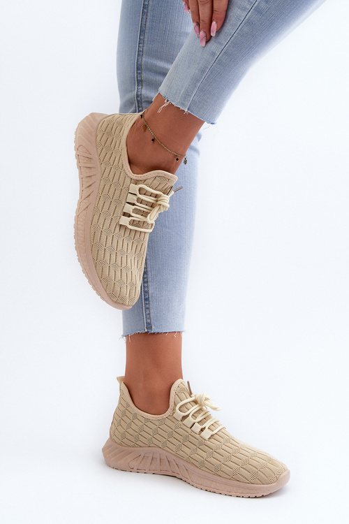 Lehké Dámské Sportovní Boty Beige Xalara