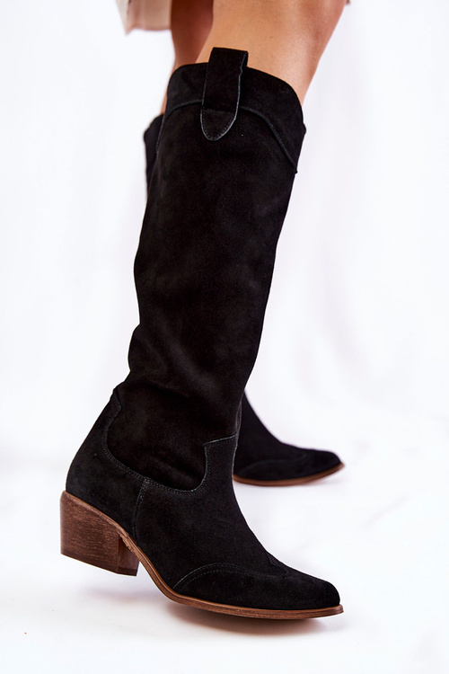 Dámske vysoké podpätky topánky Lewski 3235 čierne