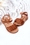 Dětské Pletené Sandály Camel Bailly