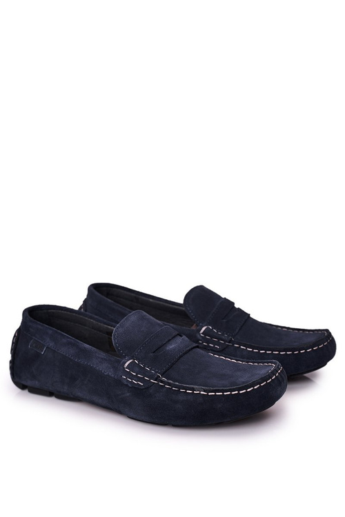 Gee HH1N4065 Casual Moccasins Navy Blue