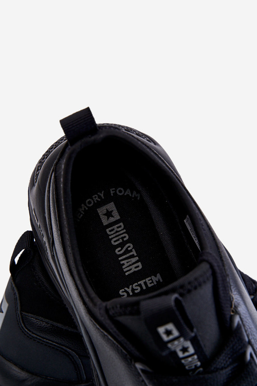 Pánské tenisky Memory Foam System Big Star LL174149 Černá