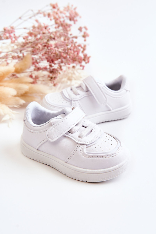 Dětské nízké sportovní boty bílé Frillo