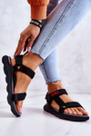 Dámské Sportovní Sandály Lee Cooper LCW-22-34-0955L Černé