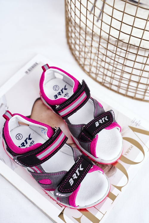 Detské sandále pre dievčatá preventívne Bartek T-16176-7/77G