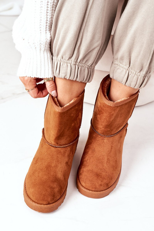 Sněhule Cross Jeans EE2R4028C Hnědé