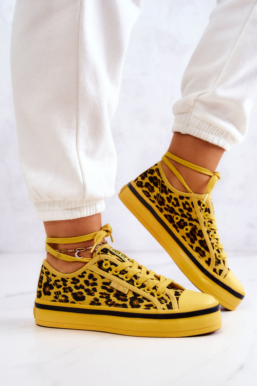 Dámske tenisky Panther Big Star JJ274616 žltá