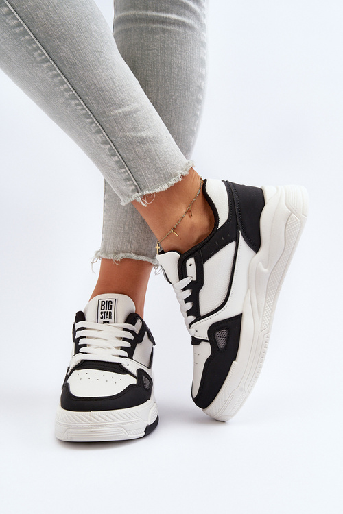 Dámské tenisky Big Star NN274669 Černobílé