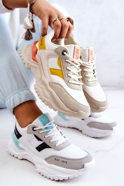 Dámská sportovní obuv Big Star JJ274A412 bílá a Černá