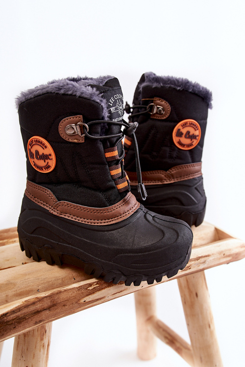 Dětské zimní sněhule Lee Cooper LCJ-21-44-0524 Černé