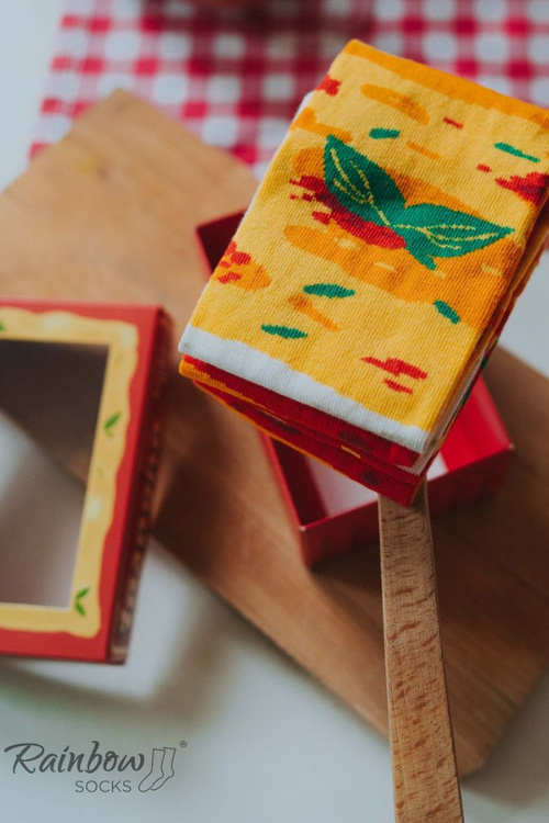 Ponožky dúhové ponožky lasagna 2 páry