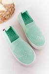 Slip-On Big Star HH374101 Mint Detské tenisky