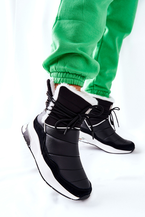 Big Star II274279 Black Snow topánky