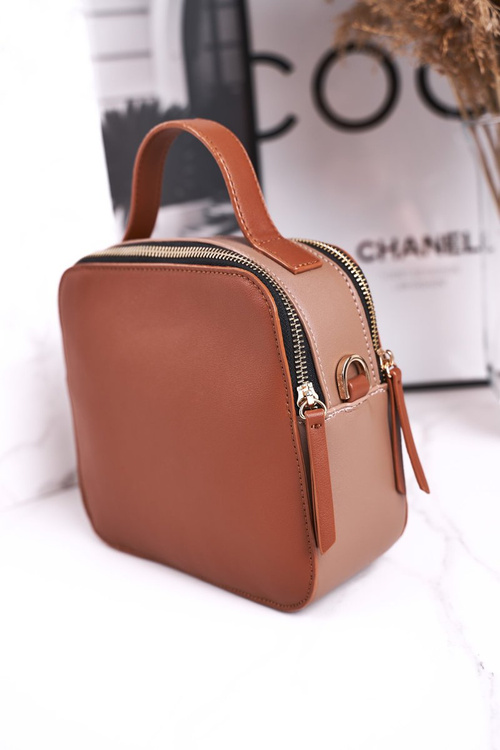 Dámská Malá Kabelka Kufr NOBO NBAG-J0860-C017 Hnědá