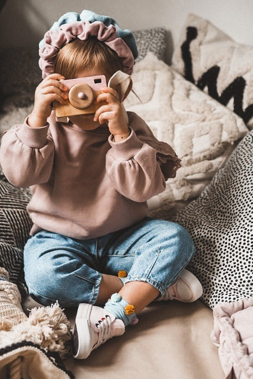 Klasická nízka veľká hviezda pre deti HH374197 Ružové tenisky