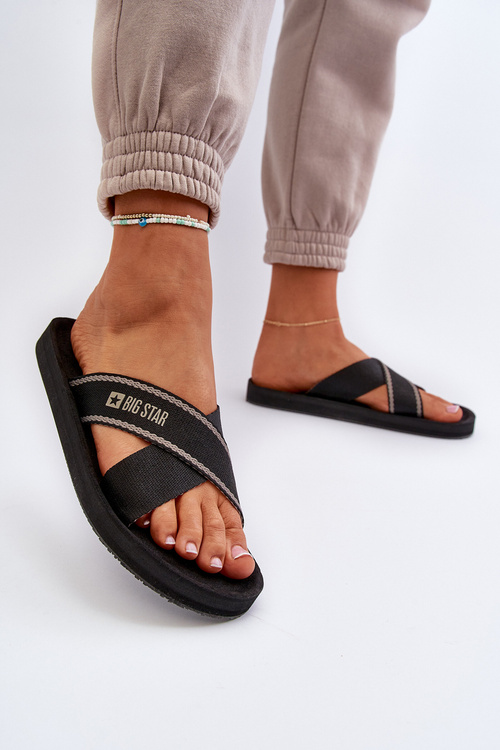 Dámské Žabky Big Star NN274A059 Černé